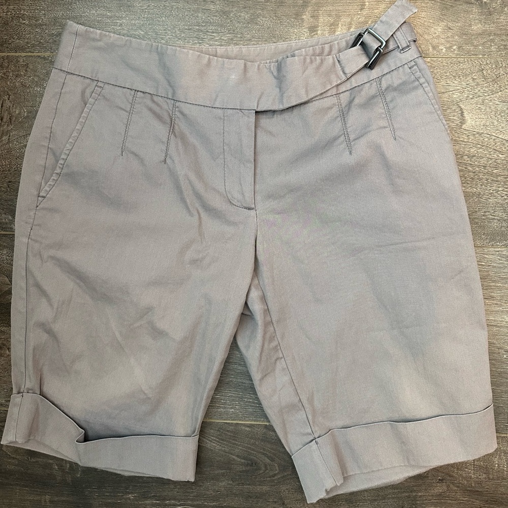 Bermuda Dress Shorts, Gray